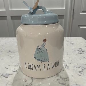 Rae Dunn Disney “A Dream Is A Wish” Cookie Jar
